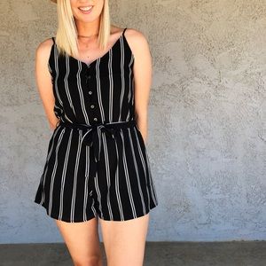 Striped Romper